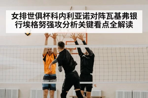 volleyball players blocking at net